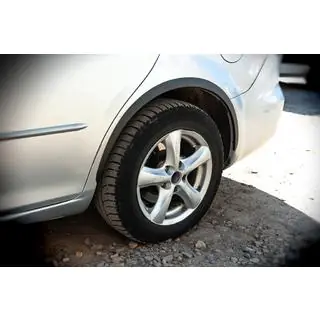 Fender Flares (SD-SW) (4 pcs, black, ABS plastic) photo 4
