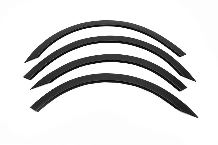 BMW 5 Series E60/E61 2003-2010 Fender flares (4 pcs, black, ABS plastic) Image