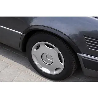 Fender flares 1989-1995 (4 pcs, black, ABS plastic)