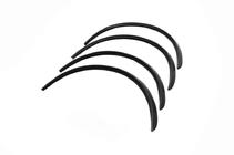 Audi A4 B6 2000-2004 Fender flares (4 pcs, black, ABS plastic) photo 5