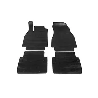 Rubber Floor Mats Polytep (4 pcs)