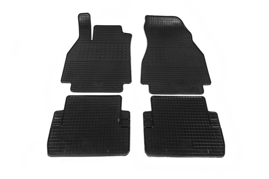 Renault Megane II 2004-2009 Rubber Floor Mats Polytep (4 pcs) Photo 1