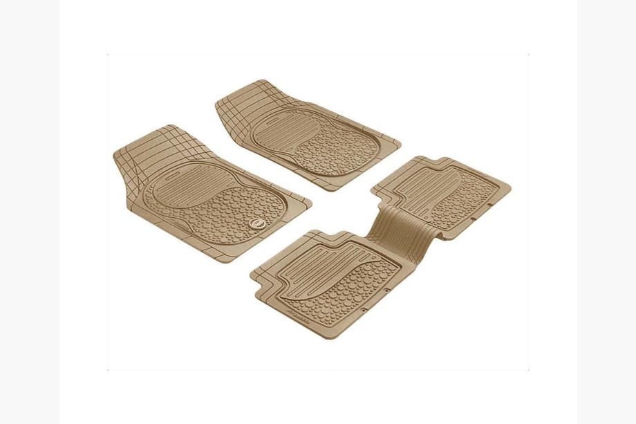 Universal Rubber Floor Mats (4 pcs, PUFI BUBBLE HB beige) Image