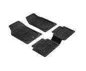 Universal Rubber Car Mats (4 pcs, PUFI BUBBLE HB Black) photo 1