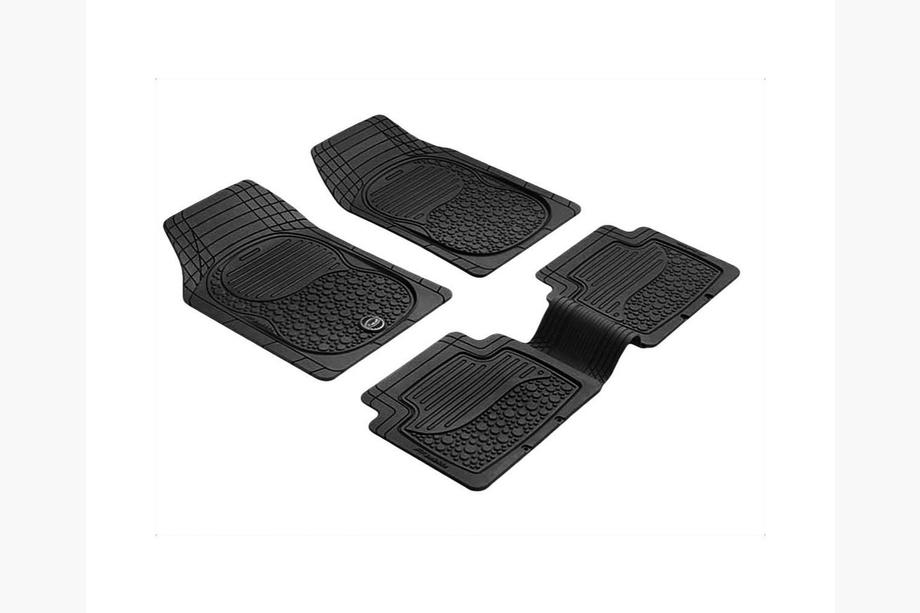 Universal Rubber Car Mats (4 pcs, PUFI BUBBLE HB Black) Image