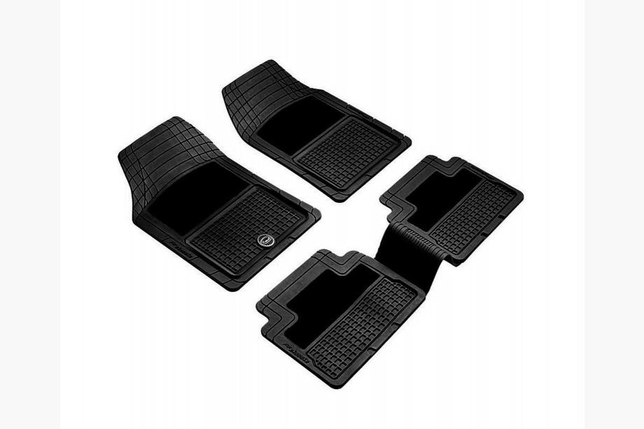 Universal Rubber Car Mats (4 pcs, PUFI CLASSIC HB PLUS, black) Image