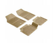 Universal Car Floor Mats (4 pcs, PUFI CLASSIC HB, beige) photo 1
