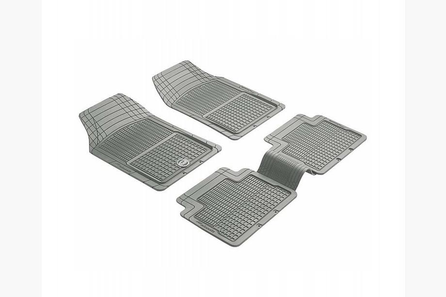 Universal Rubber Car Mats (4 pcs, PUFI CLASSIC HB, grey) Image