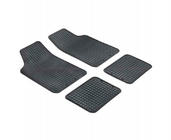 Universal Rubber Floor Mats (4 pcs, PUFI CLASSIC, Black) photo 1