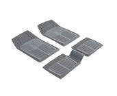 Universal Rubber Floor Mats (4 pcs, PUFI SMART, Grey) photo 1