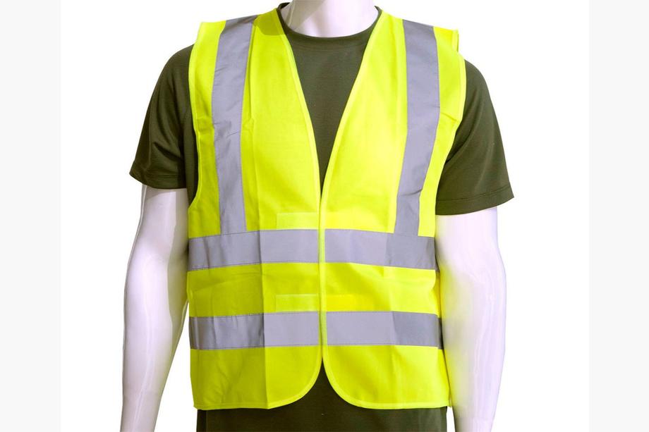 Safety Vest XL Yellow SH-023 SAPFIRE Photo 2