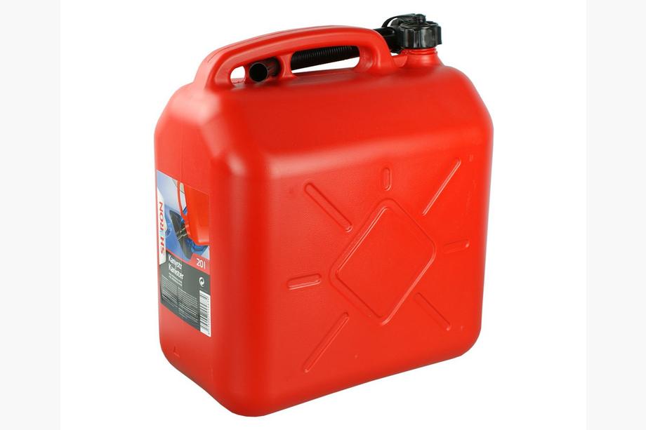 Vertical Plastic Fuel Canister 20L Image