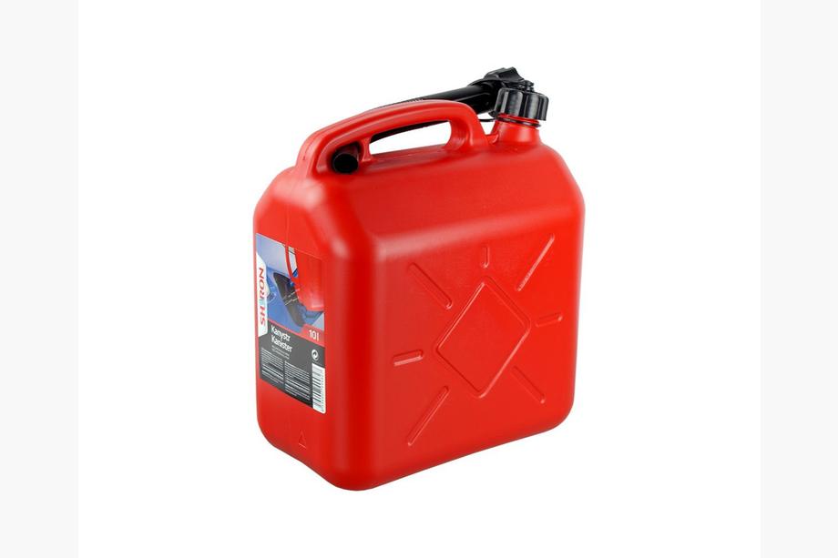 Vertical Plastic Fuel Canister 10L Image
