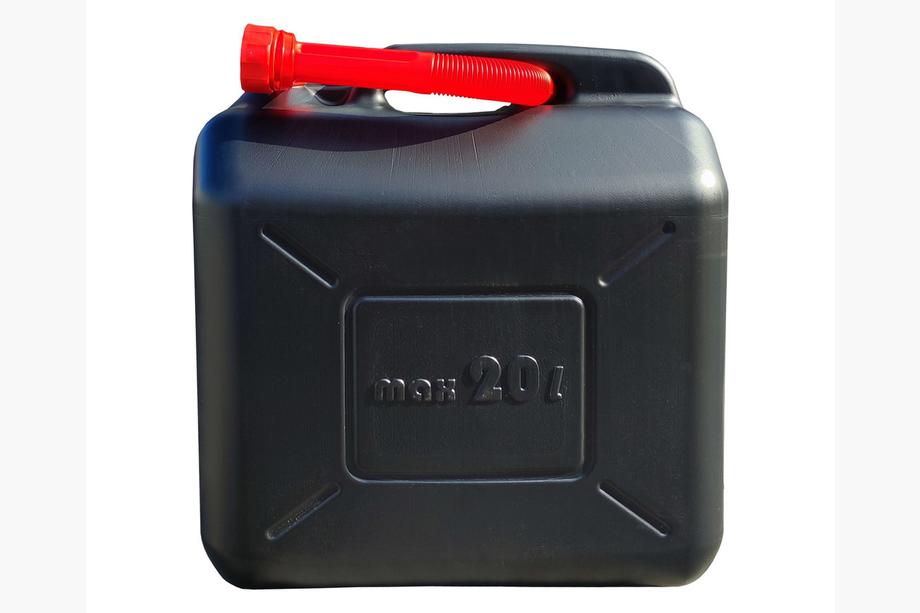 Vertical Plastic Fuel Canister 20L Photo 1