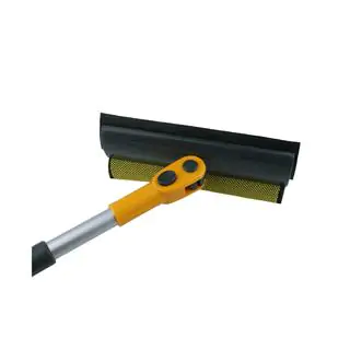 Water squeegee with TPR rubber blade and sponge, telescopic handle 50-70 cm SAPFIRE photo 3