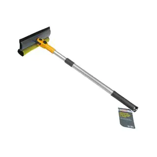 Water squeegee with TPR rubber blade and sponge, telescopic handle 50-70 cm SAPFIRE photo 1