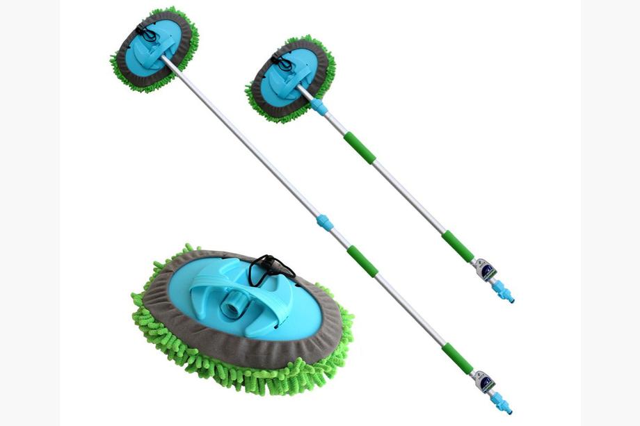 Vodozgoni Telescopic Wash Brush with Water Connection 90-165 cm SAPFIRE Image