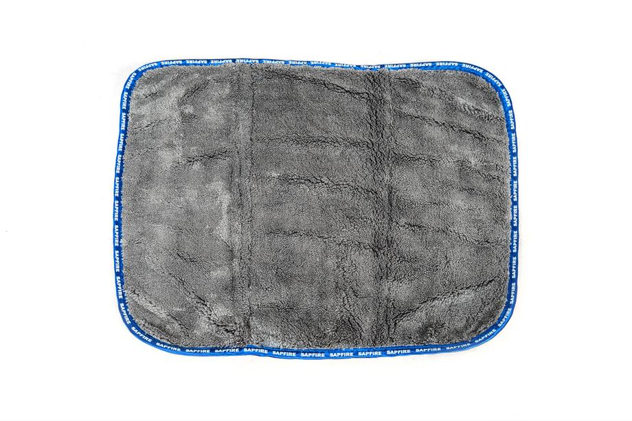 Double-Sided Microfiber Cloth with Textile Mesh 35x40 cm SA-225 SAPFIRE Photo 2