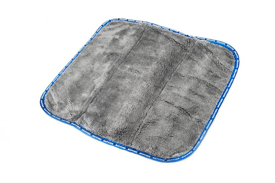 Double-Sided Microfiber Cloth with Textile Mesh 35x40 cm SA-225 SAPFIRE Photo 3