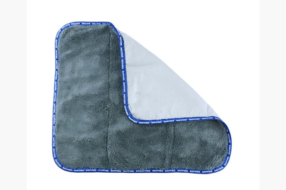 Double-Sided Microfiber and Synthetic Chamois Cloth 35x40 cm SA-226 SAPFIRE Photo 4
