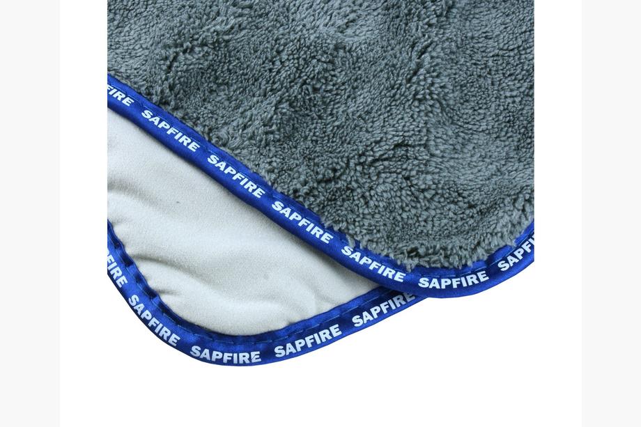 Double-Sided Microfiber and Synthetic Chamois Cloth 35x40 cm SA-226 SAPFIRE Photo 6