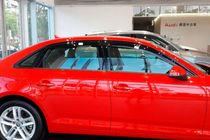 Audi A4 B9 2015-2024 Side window wind deflectors Sedan (4 pcs, HIC) photo 1