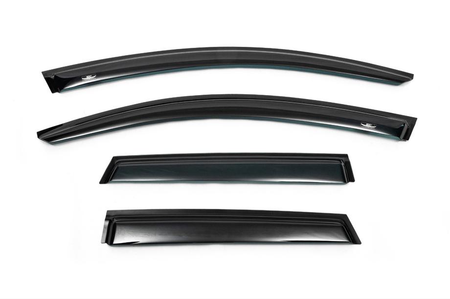 Audi A6 C7 2011-2017 Window wind deflectors (Avant, 4 pcs, HIC) Image