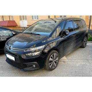 Window Deflectors Grand (4 pcs, HIC) Citroen C-4 Picasso 2013–2022 photo 2
