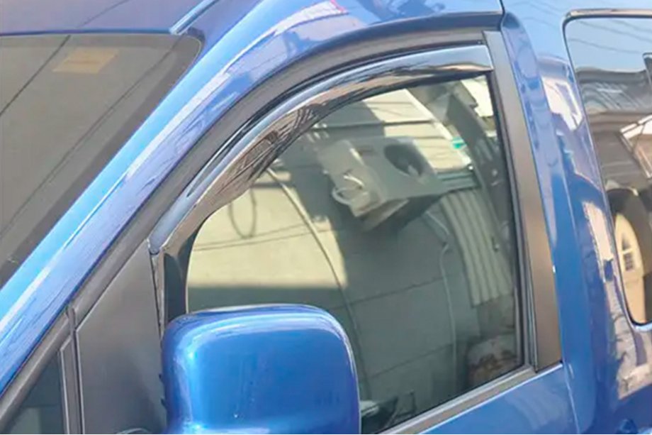 Citroen Nemo 2007-2017 In-channel window deflectors (2 pcs, HIC) Image