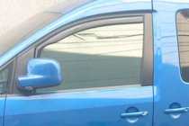 Peugeot Bipper 2008-2017 In-channel window deflectors (2 pcs, HIC) photo 2