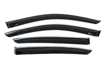 Honda Accord IX 2013-2017 Window Deflectors SD with Chrome Trim for USA (4 pcs, HIC) photo 1