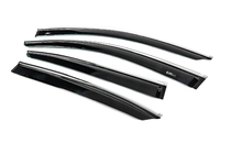 Honda Accord IX 2013-2017 Window Deflectors SD with Chrome Trim for USA (4 pcs, HIC) photo 2