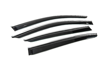 Honda Accord IX 2013-2017 Window Deflectors SD with Chrome Trim for USA (4 pcs, HIC) photo 3