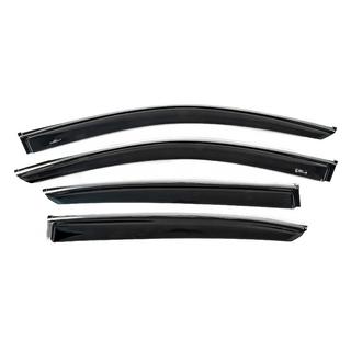 Window Deflectors SD with Chrome Trim for USA (4 pcs, HIC) Honda Accord IX 2013-2017 photo 1