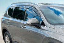 Hyundai Santa Fe 4 2018-2023 Window Deflectors (4 pcs, HIC) photo 2