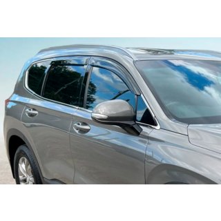 Window Deflectors (4 pcs, HIC) Hyundai Santa Fe 4 2018-2023 photo 2