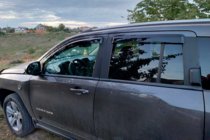 Jeep Compass 2006-2016 Window Deflectors (4 pcs, HIC) photo 2