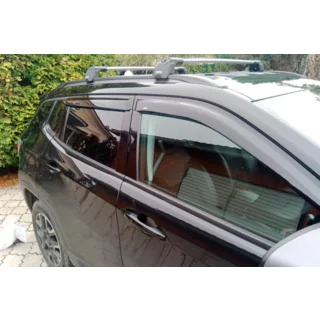 Window Deflectors (4 pcs, HIC) Jeep Compass 2016- photo 2