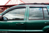 Jeep Grand Cherokee WJ 1999-2004 Window Deflectors (4 pcs, HIC) photo 2