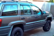 Jeep Grand Cherokee WJ 1999-2004 Window Deflectors (4 pcs, HIC) photo 6