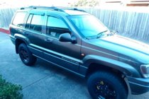 Jeep Grand Cherokee WJ 1999-2004 Window Deflectors (4 pcs, HIC) photo 8
