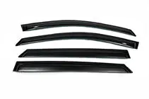 Kia Carens 1999-2012 Window Deflectors 2006-2013 (4 pcs, HIC) photo 1
