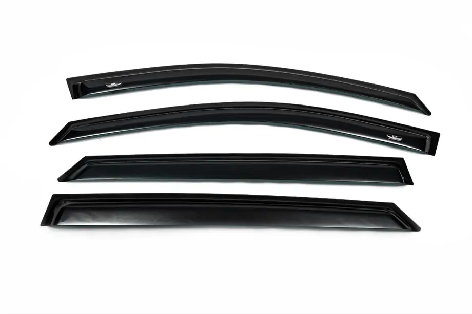 Kia Carens 1999-2012 Window Deflectors 2006-2013 (4 pcs, HIC) Image