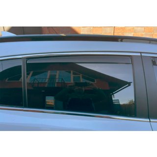 In-channel window deflectors (4 pcs, HIC) Kia Sportage 2015-2021 photo 2