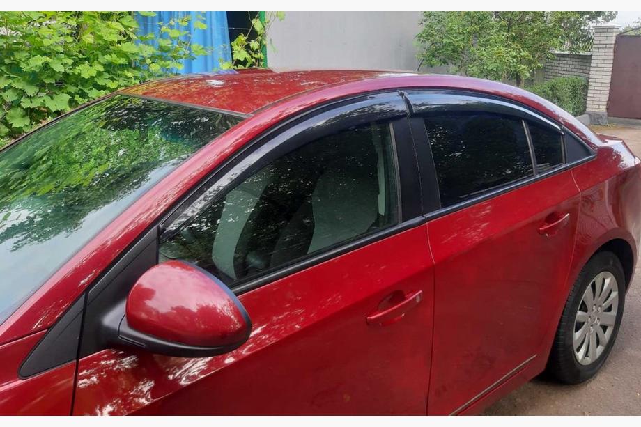 Chevrolet Cruze 2009–2015 Window Deflectors SD (4 pcs, Sunplex) Image