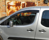 Citroen Berlingo 2008-2018 Window Deflectors (2 pcs, Sunplex Sport) photo 2