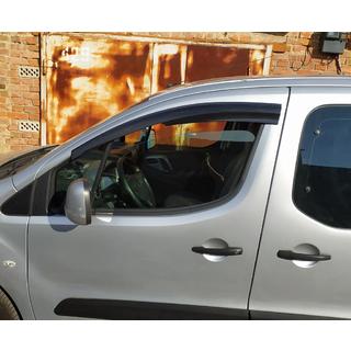Window Deflectors (2 pcs, Sunplex Sport) Peugeot Partner Tepee 2008-2018 photo 2