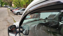 Fiat Doblo I 2001-2005 Window Deflectors (2 pcs, Sunplex Sport) photo 3