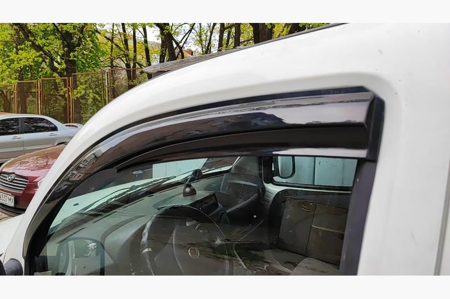 Fiat Doblo I 2005-2010 Window Deflectors (2 pcs, Sunplex Sport) Photo 1