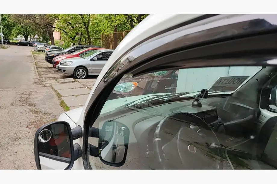 Fiat Doblo I 2005-2010 Window Deflectors (2 pcs, Sunplex Sport) Photo 3